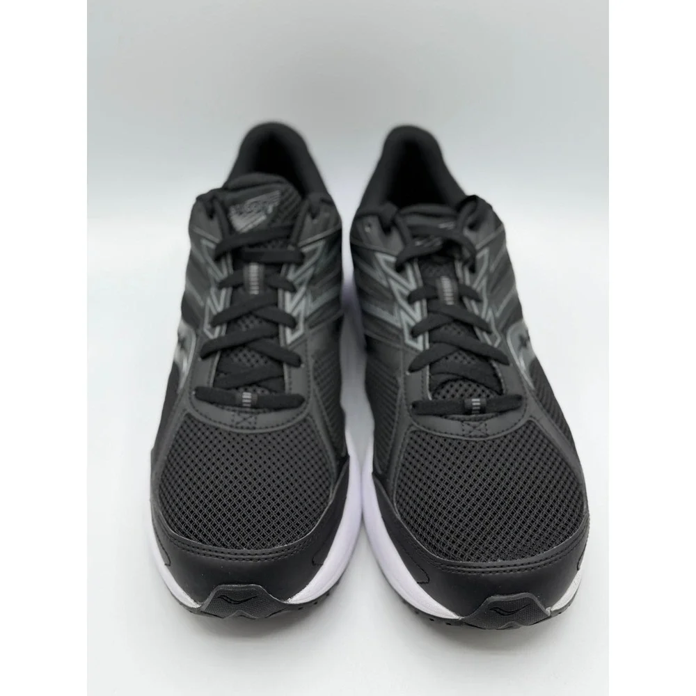 Saucony Cohesion 14 Men's Running Shoes S20629-1 Black White Sneakers Size 11 W‎
